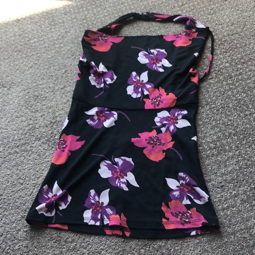 Arden b floral halter top